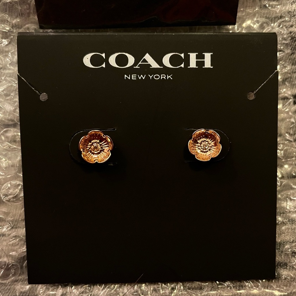 Coach earrings